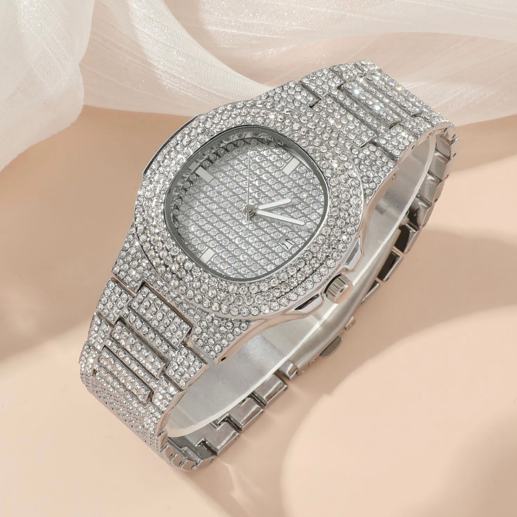 Relógio Diamante Feminino Luxuoso