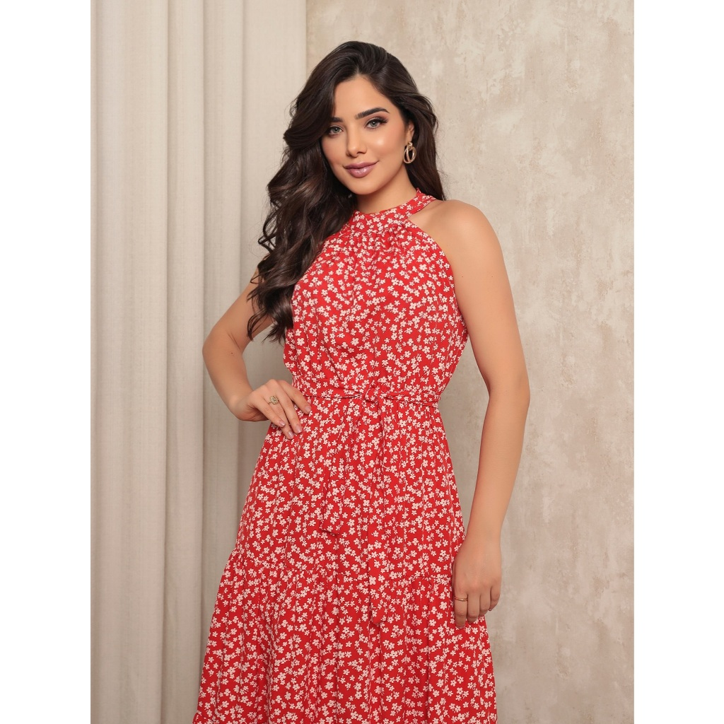 Vestido Longo moda feminina  verao