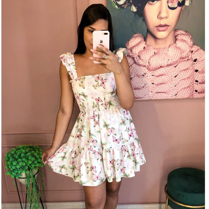 Vestido Floral verão