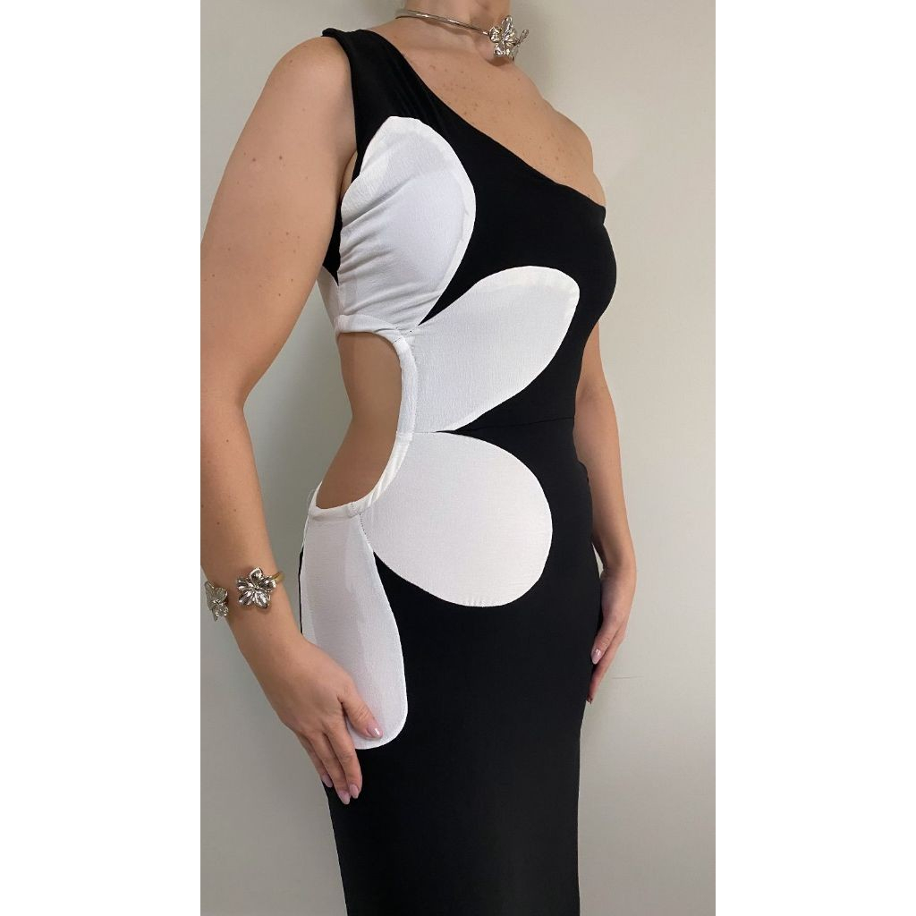 Vestido Mid Estilo verao