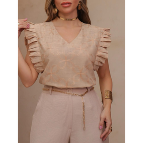 Blusa feminina com desenho portados modas L302/301