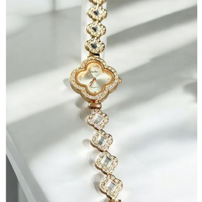 Relógio feminino Verde Diamante FLOR