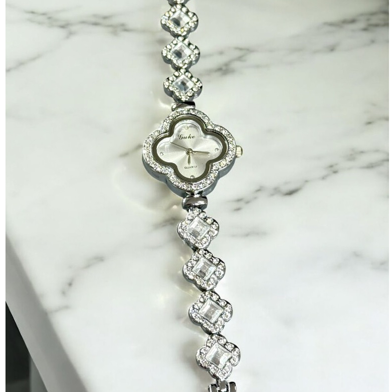 Relógio feminino Verde Diamante FLOR