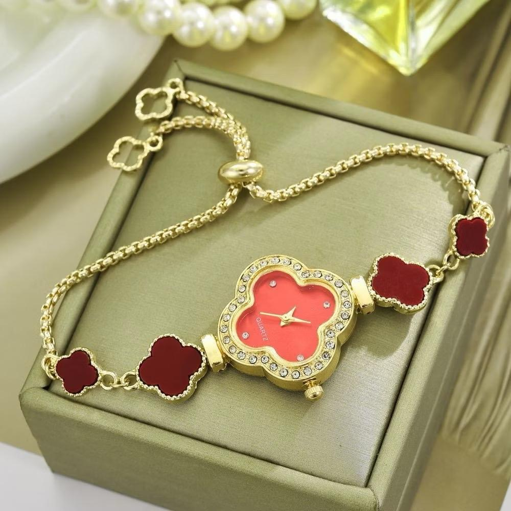 Relógio feminino Verde Diamante FLOR