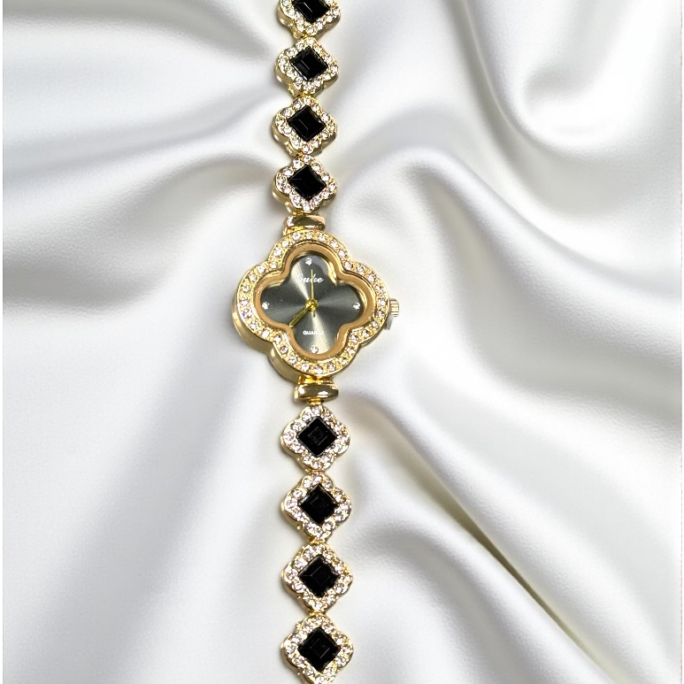 Relógio feminino Verde Diamante FLOR