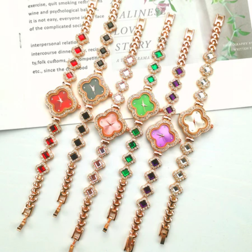 Mini Relógio Feminino Pulseira Luxo Elegante