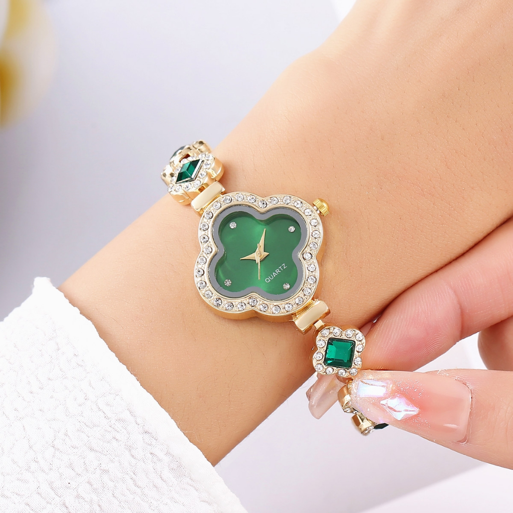 Mini Relógio Feminino Pulseira Luxo Elegante