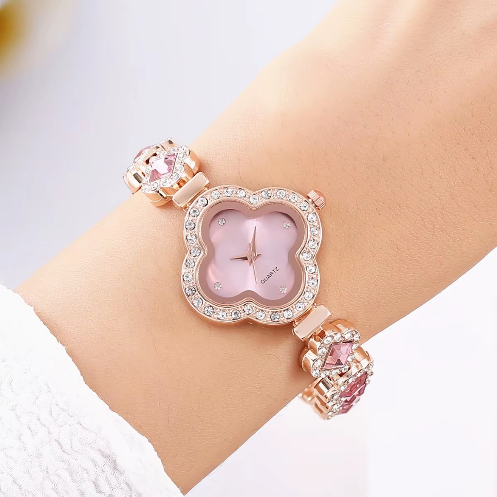 Mini Relógio Feminino Pulseira Luxo Elegante