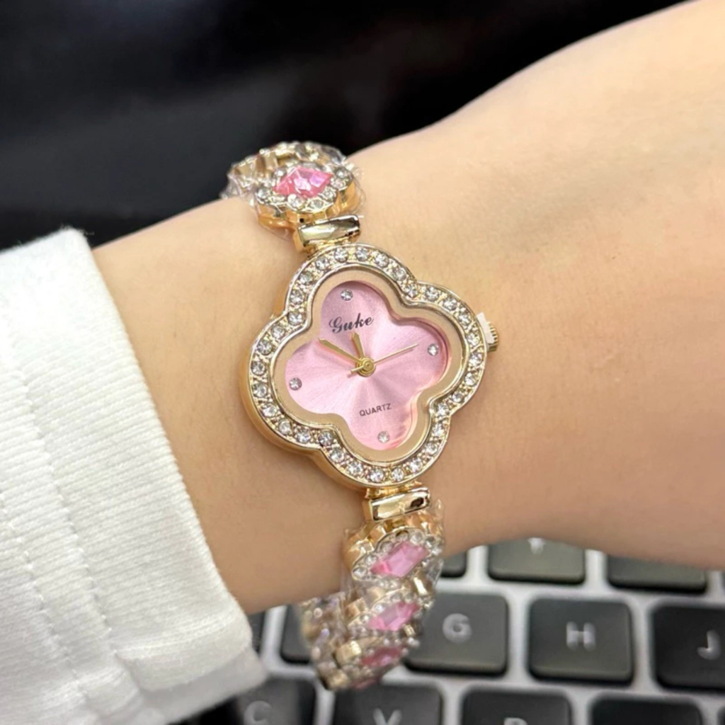 Mini Relógio Feminino Pulseira Luxo Elegante