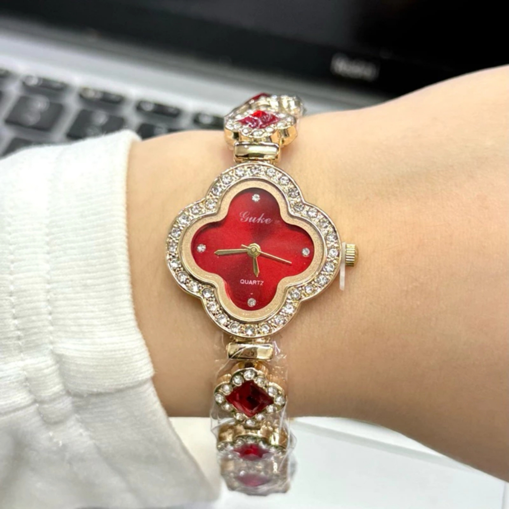 Mini Relógio Feminino Pulseira Luxo Elegante