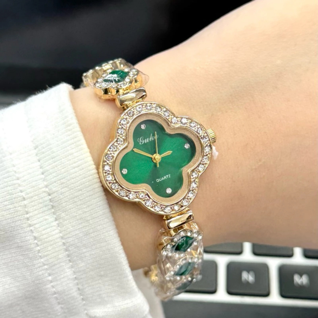 Mini Relógio Feminino Pulseira Luxo Elegante