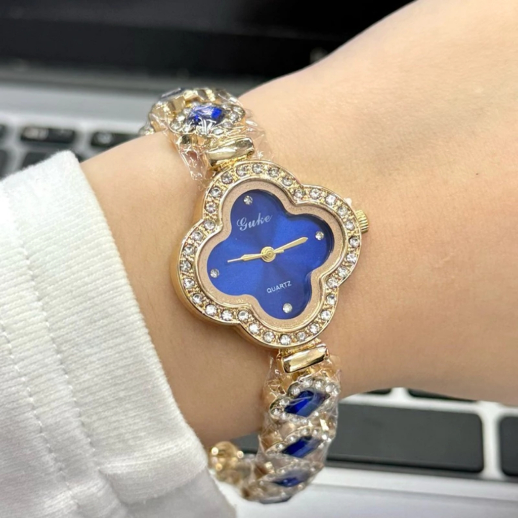 Mini Relógio Feminino Pulseira Luxo Elegante