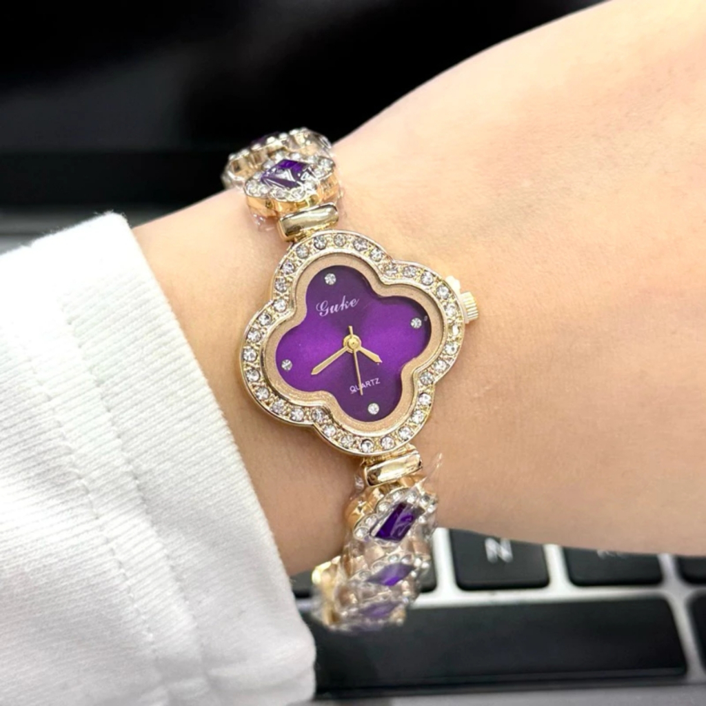 Mini Relógio Feminino Pulseira Luxo Elegante