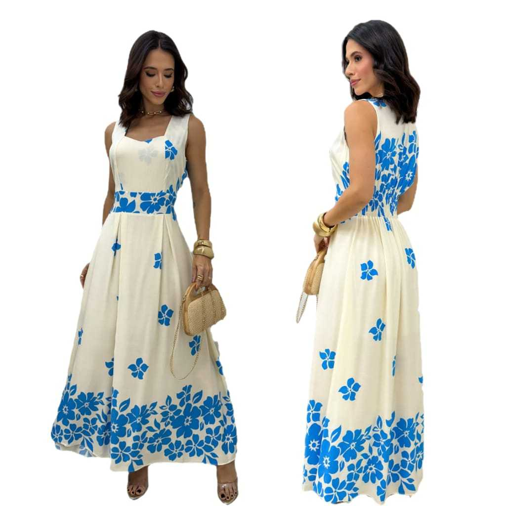 Vestido Feminino Longo Verão