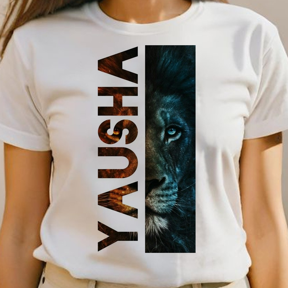 Camiseta T-shirt Feminina Blusa Baby Look Leão de Judá Sou Filha do Rei Moda Evangélica Gospel Cristão Cristã Jesus Deus