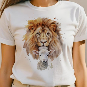 Camiseta T-shirt Feminina Blusa Baby Look Leão de Judá Sou Filha do Rei Moda Evangélica Gospel Cristão Cristã Jesus Deus