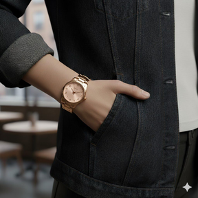 Relógio Moda Feminina Luxo e elegante