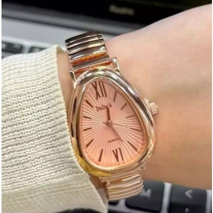 Relógio Feminino Elegante com Pulseira Elástica  Com Strass